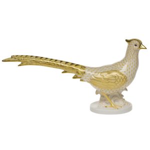 herend figurine goldpheasant scully