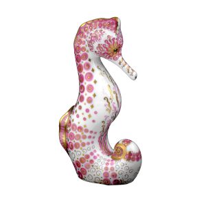 pint seahorse paperweight royal crown derby