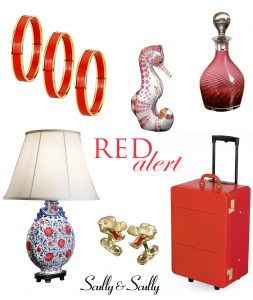 red decorating ideas
