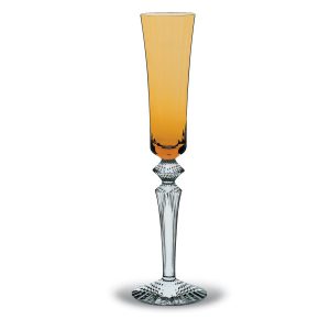baccarat mille nuits flute amber