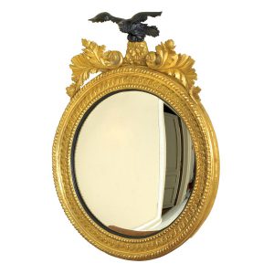 decorative mirror rondel eagle