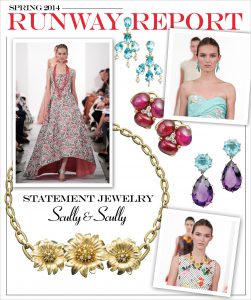 scully and scully statement jewelry runway