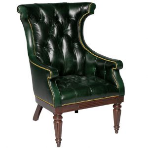 artist chair leather library scully