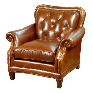 westminster chair leather library scully