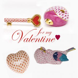 herend porcelain valentine's day gifts