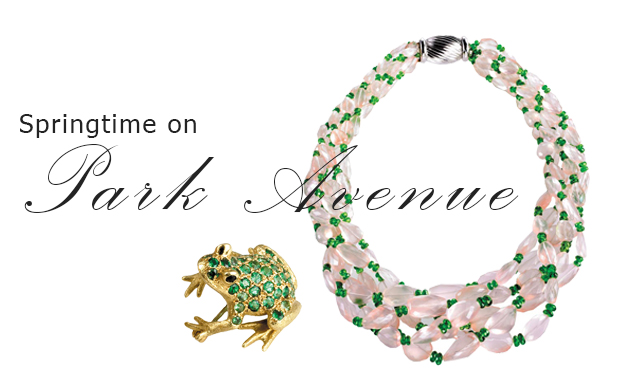 springtime on park avenue jewelry scully and scully