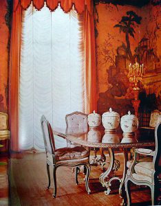 elegant dining room color