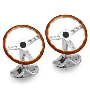 steering wheel cufflinks gift ideas for men